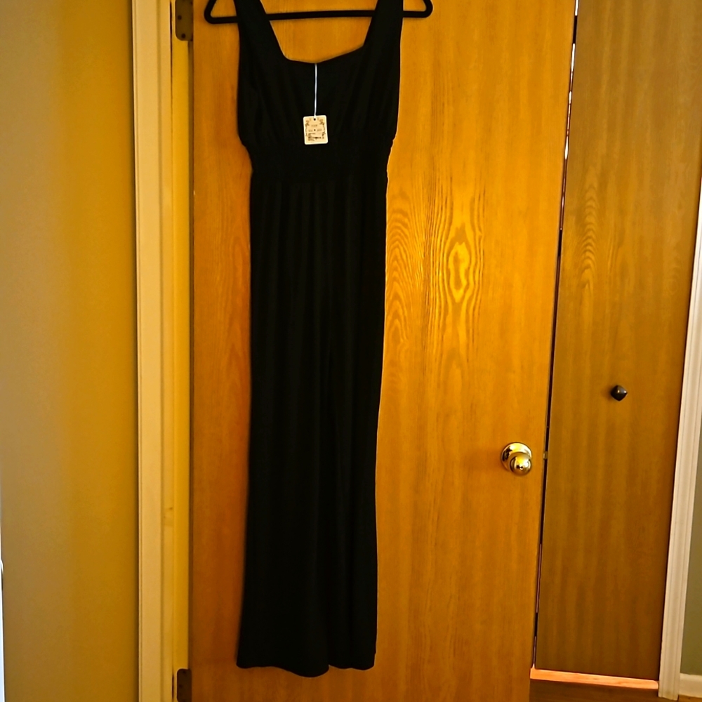Jumper, wide leg, black